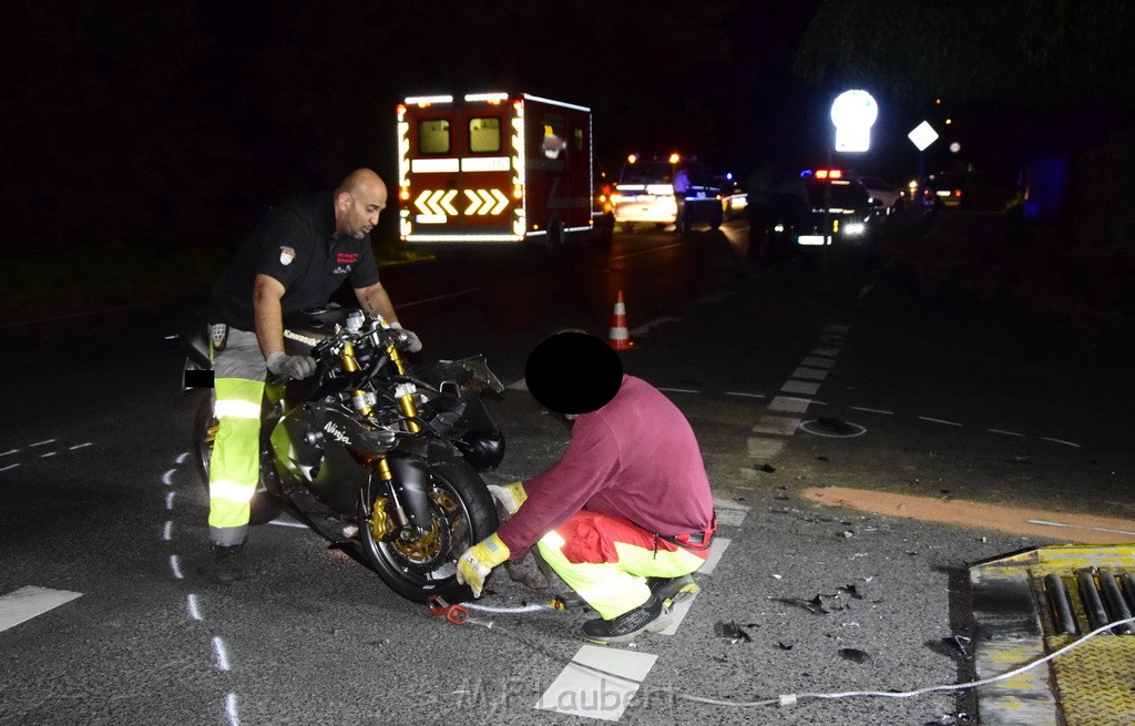 VU Krad Klein Traktor Koeln Hahnwald Bonner Landstr Unter den Birken P145.JPG - Miklos Laubert